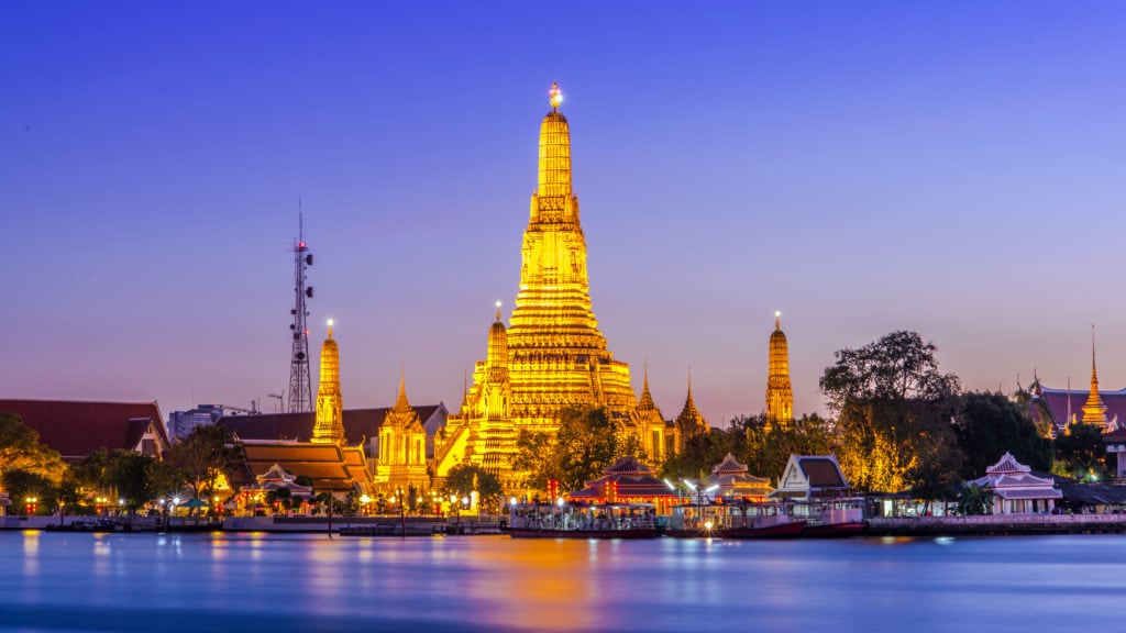 Bangkok, Daggryets Tempel